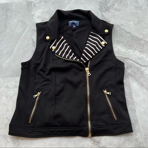 Peter Som for Designnation Jersey Black Vest Size Medium‎ M